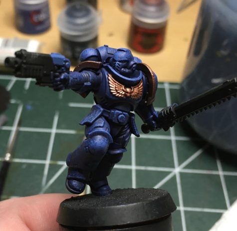 Painting Minis: Painting an UltraMarine – LMS Digital News