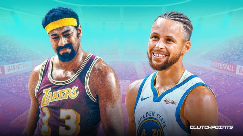 Steph Curry passes Wilt Chamberlain for most points in Golden State Warrior history!