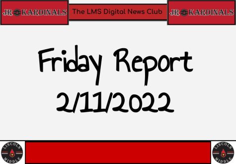 Friday Report: February 11, 2022